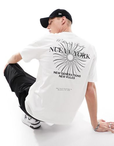 T-shirt à imprimé graphique New York - New Look - Modalova