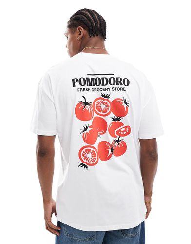 T-shirt à imprimé Pomodoro - New Look - Modalova