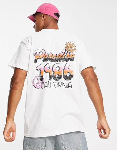 T-shirt avec imprimé Paradise au dos - New Look - Modalova