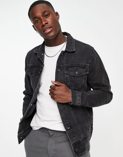 Veste en jean - foncé - New Look - Modalova