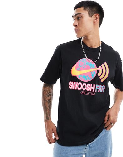 T-shirt à inscription Swoosh FM - Nike - Modalova