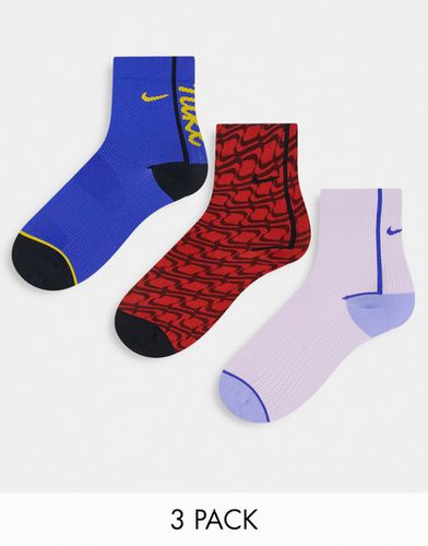 Icon Clash - Lot de 3 paires de chaussettes imprimées - Nike Training - Modalova