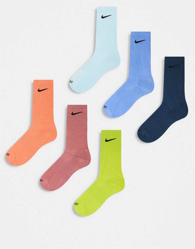 Plus - EveryDay - Lot de 6 paires de chaussettes rembourrées - Nike Training - Modalova