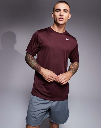 Reset - T-shirt en tissu Dri-FIT - Bordeaux - Nike Training - Modalova