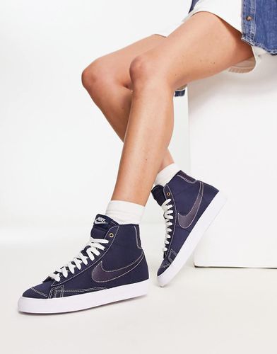 Blazer - Baskets mi-hautes en toile - Obsidian - Nike - Modalova