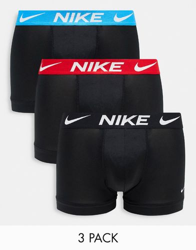 Dri-Fit - Lot de 3 boxers en microfibre avec taille contrastante - Nike - Modalova