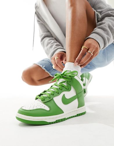 Dunk High - Baskets montantes - Vert chlorophylle/ - Nike - Modalova