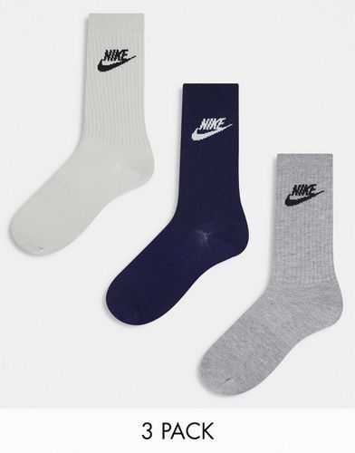 Everyday Essential - Lot de 3 paires de chaussettes à imprimé camouflage - Nike - Modalova