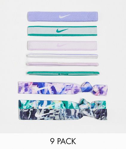 Lot d' 9 élastiques variés - Nike - Modalova