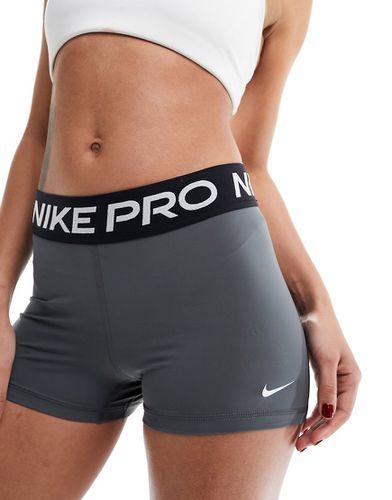 Nike Pro - Short de training 3 pouces en tissu Dri-FIT - acier - Nike Training - Modalova