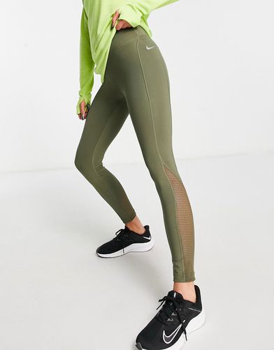 Fast - Legging 7/8 en tissu Dri-FIT - Kaki - Nike Running - Modalova