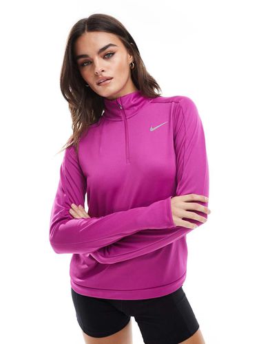 Pacer - Sweat à col zippé en tissu Dri-FIT - Nike Running - Modalova