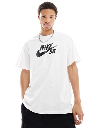 Nike SB - T-shirt avec logo - Blanc - Nike Sb - Modalova