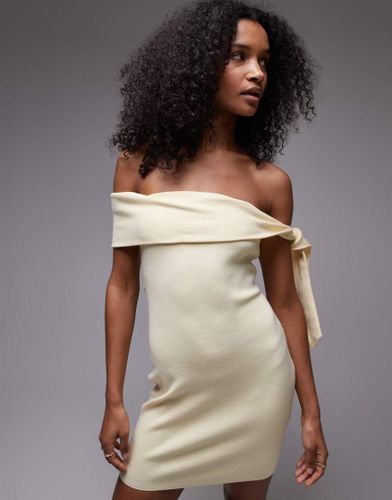 Robe Bardot courte  manche noue - Sndys - Modalova
