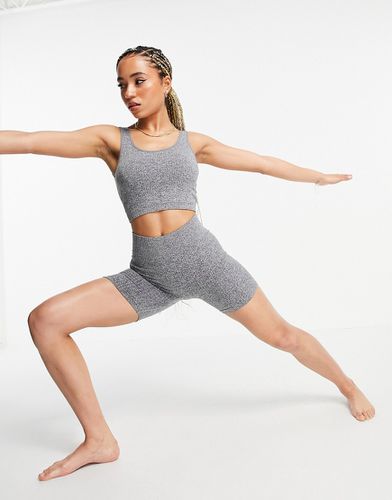 Short de yoga sans couture - chiné - South Beach - Modalova