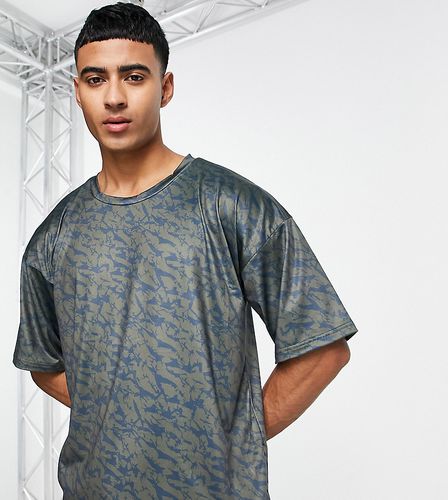 T-shirt à imprimé camouflage - Kaki - South Beach - Modalova