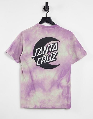 Moon Dot Mono - T-shirt effet tie-dye - Santa Cruz - Modalova