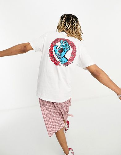 Screaming 50 - T-shirt avec imprimé sur la poitrine et dans le dos - Santa Cruz - Modalova