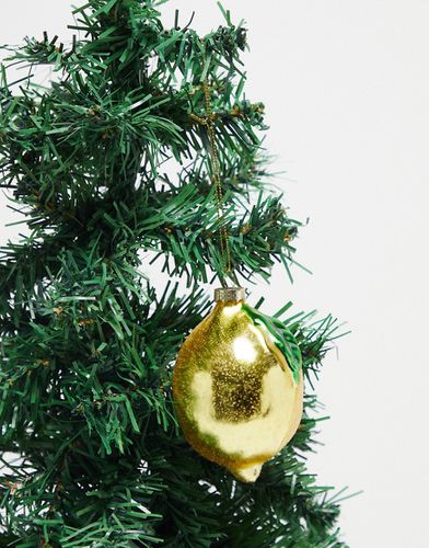 Boule de Noël citron - Sass & Belle - Modalova