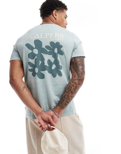 T-shirt à motif fleurs - clair - Scalpers - Modalova