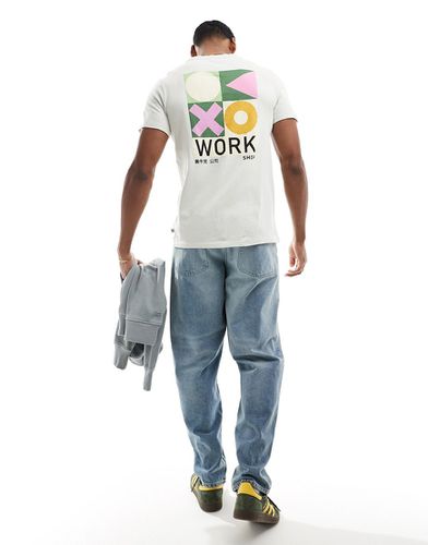 T-shirt avec motif Workshop - clair - Scalpers - Modalova