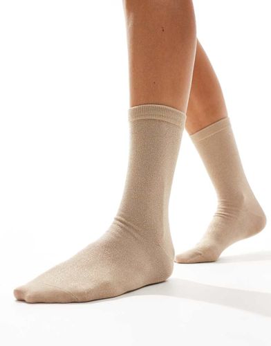 Chaussettes - Crème pailleté - Selected - Modalova