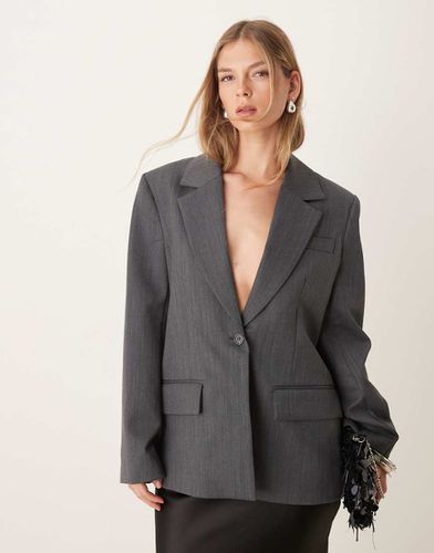 Blazer asymétrique en laine - Selected - Modalova