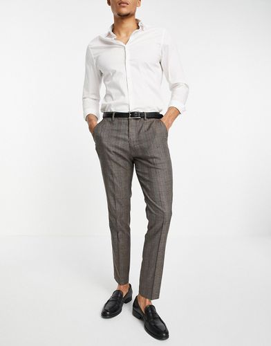 Pantalon de costume skinny - Carreaux - Selected Homme - Modalova