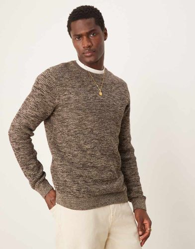 Pull texturé en maille - mélangé - Selected Homme - Modalova