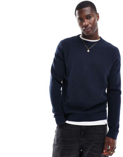 Pull en maille gaufrée - Selected Homme - Modalova