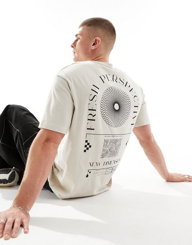 Selected Homme - T-shirt oversize épais - Noir