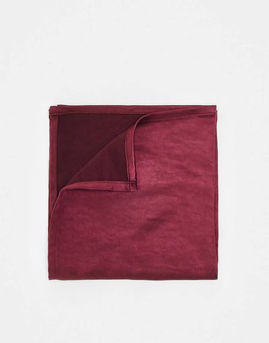 Pochette en satin - Bordeaux - Six Stories - Modalova