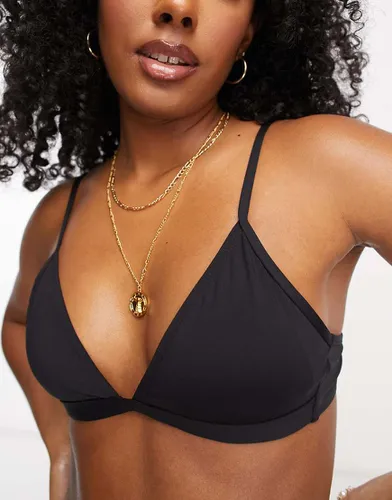 Haut de bikini triangle - Noir - Stradivarius - Modalova