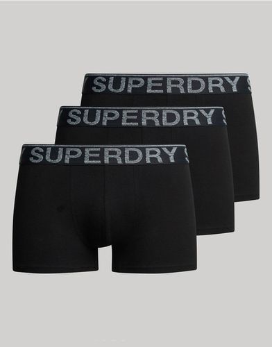 Lot de trois boxers en coton - Superdry - Modalova