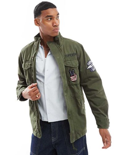 Rookie - Veste à écussons - kaki militaire - Superdry - Modalova