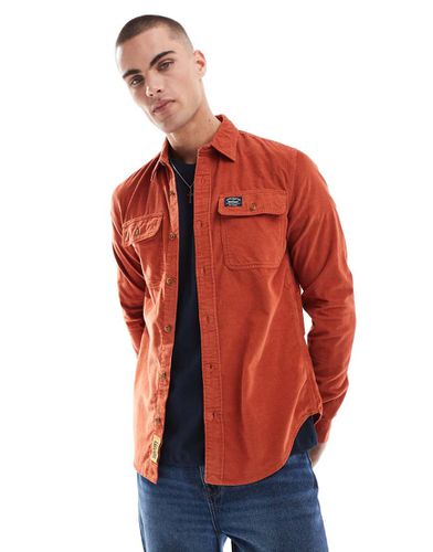 Trailsman - Chemise décontractée en velours côtelé - brûlé - Superdry - Modalova