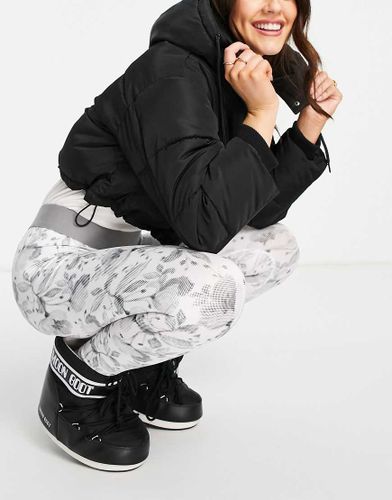 Cozy Carbondri - Legging de sous-vêtement à pois et fleurs - Surfanic - Modalova