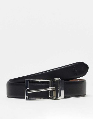 Ceinture réversible en cuir avec logo - /fauve - Polo Ralph Lauren - Modalova