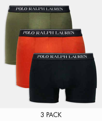 Lot de 3 boxers à taille griffée - Polo Ralph Lauren - Modalova