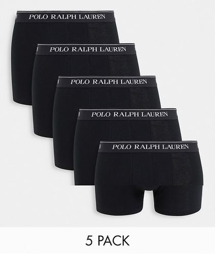 Lot de 5 boxers avec taille griffée - Polo Ralph Lauren - Modalova