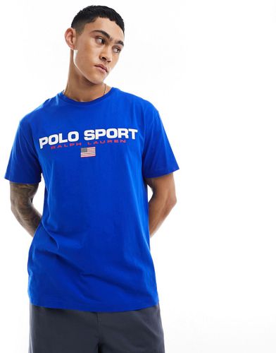 Sport Capsule - T-shirt classique oversize avec logo au centre - moyen - Polo Ralph Lauren - Modalova