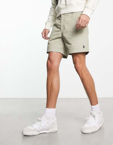 Prepsters - Short en sergé stretch à logo emblématique - Beige - Polo Ralph Lauren - Modalova