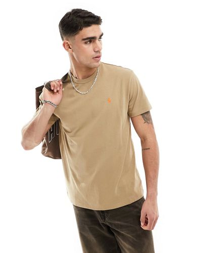 T-shirt classique oversize en tissu épais avec logo emblématique - Fauve kaki - Polo Ralph Lauren - Modalova