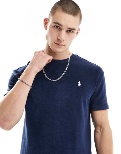 T-shirt en coton éponge léger avec logo emblématique - Polo Ralph Lauren - Modalova