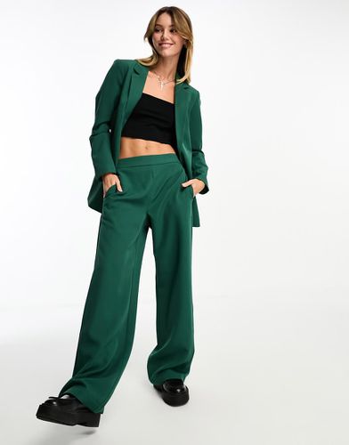 Pantalon d'ensemble large - foncé - Pieces - Modalova