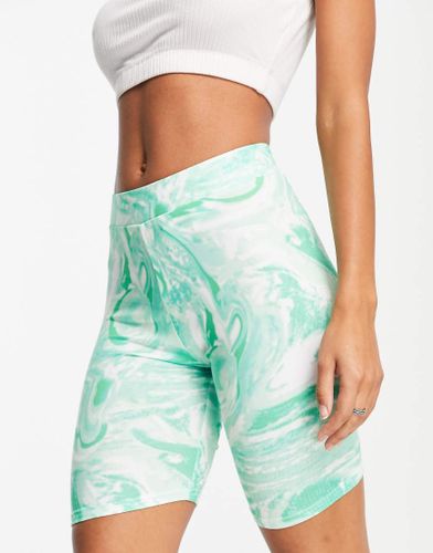 Short legging d'ensemble à taille haute - Vert - Pieces - Modalova