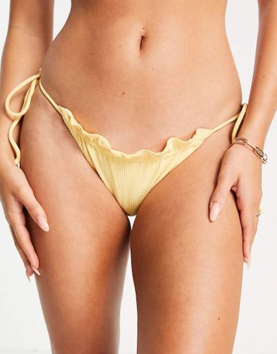 Bas de bikini à fronces - Pimkie - Modalova