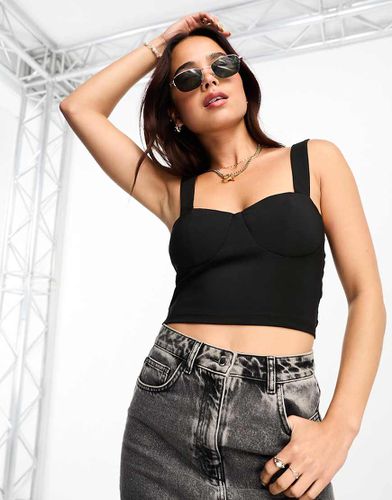 Crop top avec encolure en caur - Pimkie - Modalova