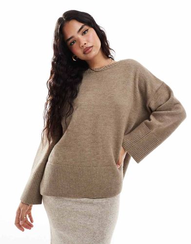 Pull oversize en maille - Champignon - Pretty Lavish - Modalova