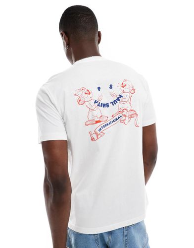 T-shirt à imprimé souris devant et au dos - Ps Paul Smith - Modalova